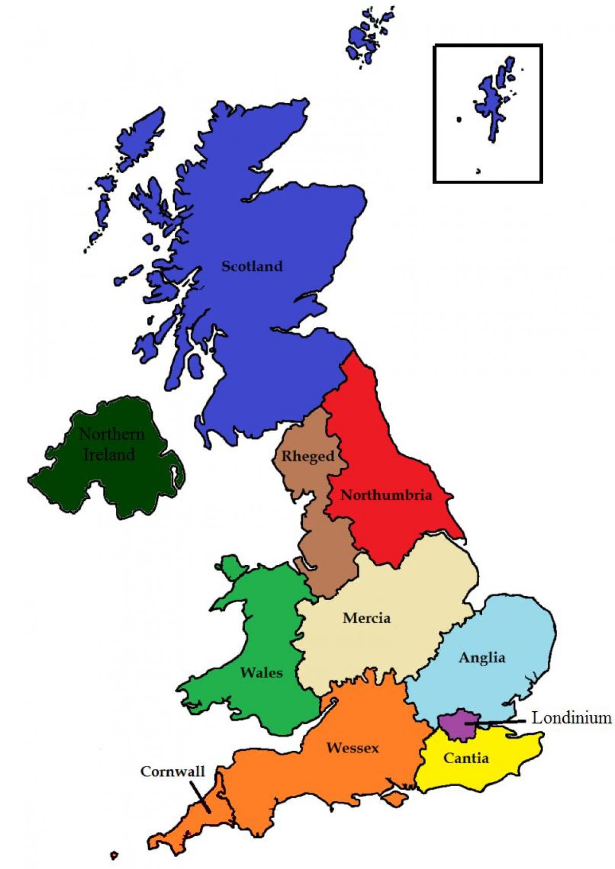 VERZENDING provincies kaart Kaart van verenigd koninkrijk provincies (NoordEuropa Europa) VERZENDING provincies kaart Kaart van verenigd koninkrijk provincies (NoordEuropa Europa)