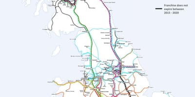Rail route kaart VERZENDING